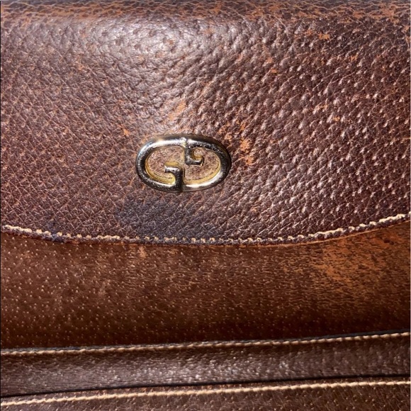 SOLDAuthentic Vintage Gucci GG Coated Canvas Wallet - Picture 7 of 12